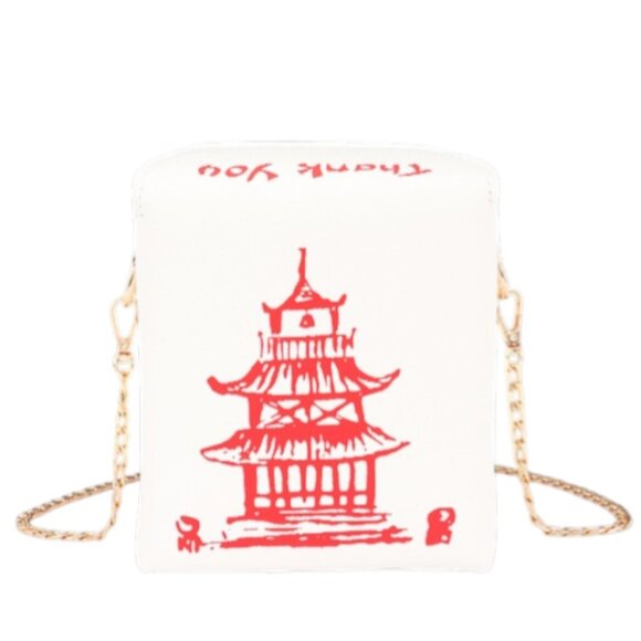 BNWT Chinese Take Out Bag Take Out Clutch Bag - Picture 2 of 4
